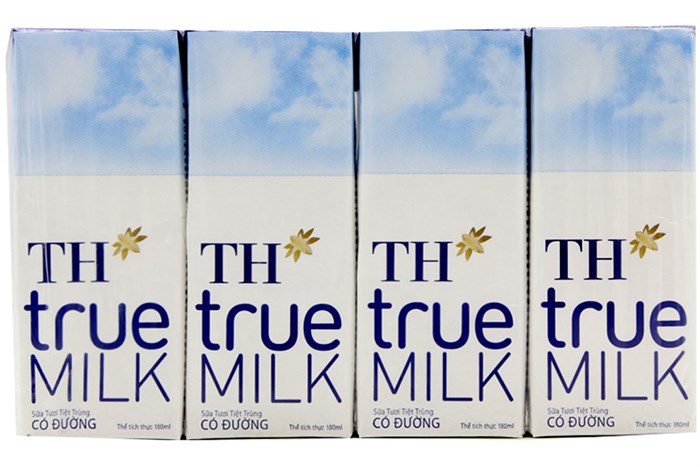giá 1 thùng sữa th true milk 180ml