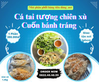 Cá Tai Tượng Chiên Xù giao tận nơi