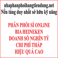 ĐẠI LÝ BIA HEINEKEN TẠI TPHCM