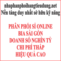 ĐẠI LÝ BIA SÀI GÒN TẠI TPHCM