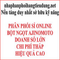 ĐẠI LÝ BỘT NGỌT AJINOMOTO