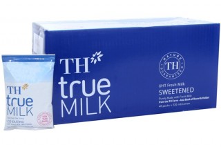 giá 1 thùng sữa bịch th true milk
