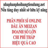 nhà phân phối dầu ăn meizan