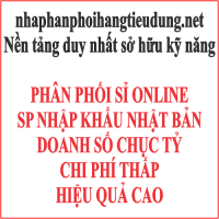 NHÀ PHÂN PHỐI HÀNG TIÊU DÙNG NHẬT BẢN