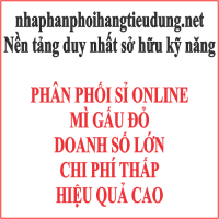 nhà phân phối mì gấu đỏ