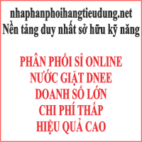 nhà phân phối nước giặt dnee