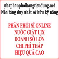 nhà phân phối nước giặt lix