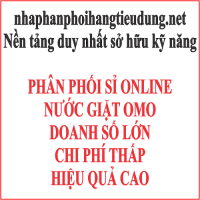 nhà phân phối nước giặt omo