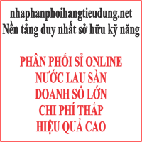 nhà phân phối nước lau sàn