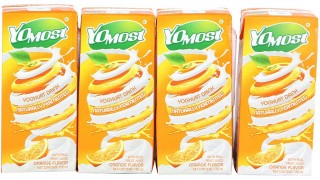 Thùng 48 hộp Sữa chua uống Yomost vị cam hộp 170ml