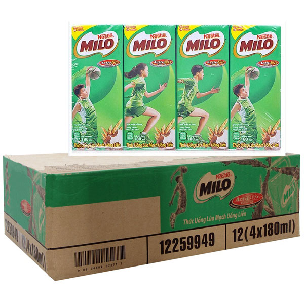 giá 1 thùng sữa milo 180ml - nhaphanphoihangtieudung.net